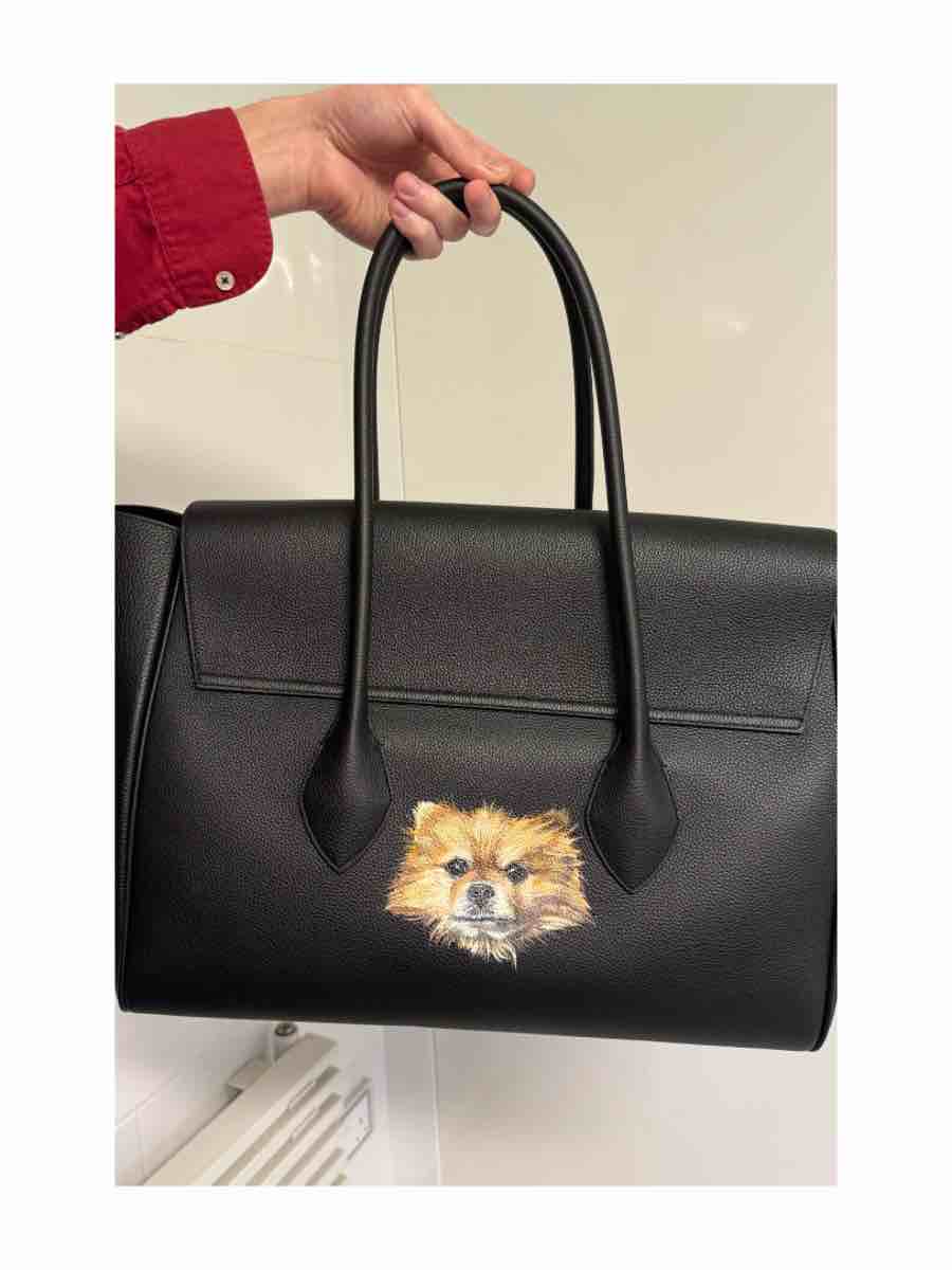 Pet Portrait On Bag