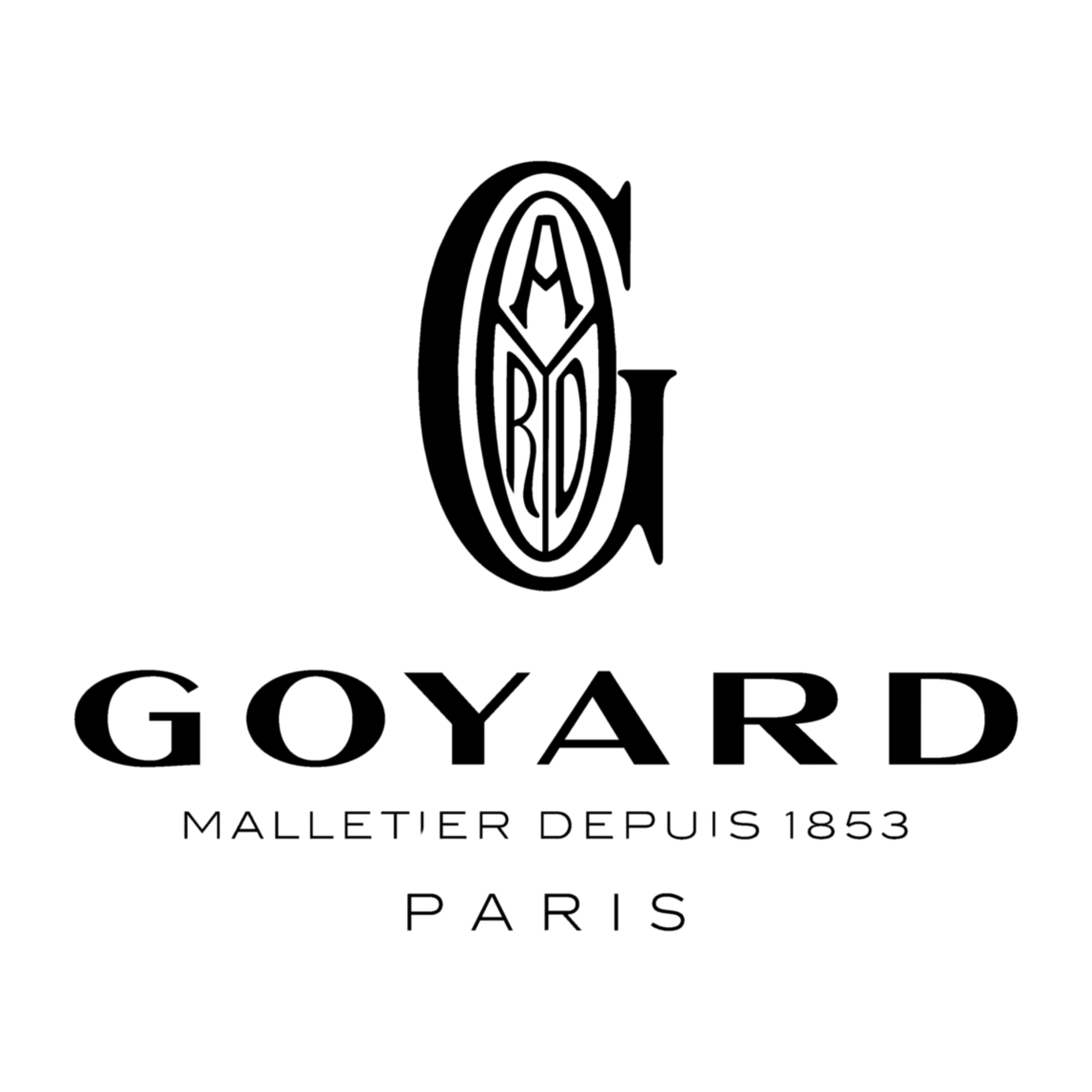 Goyard luxury leather goods brand logo